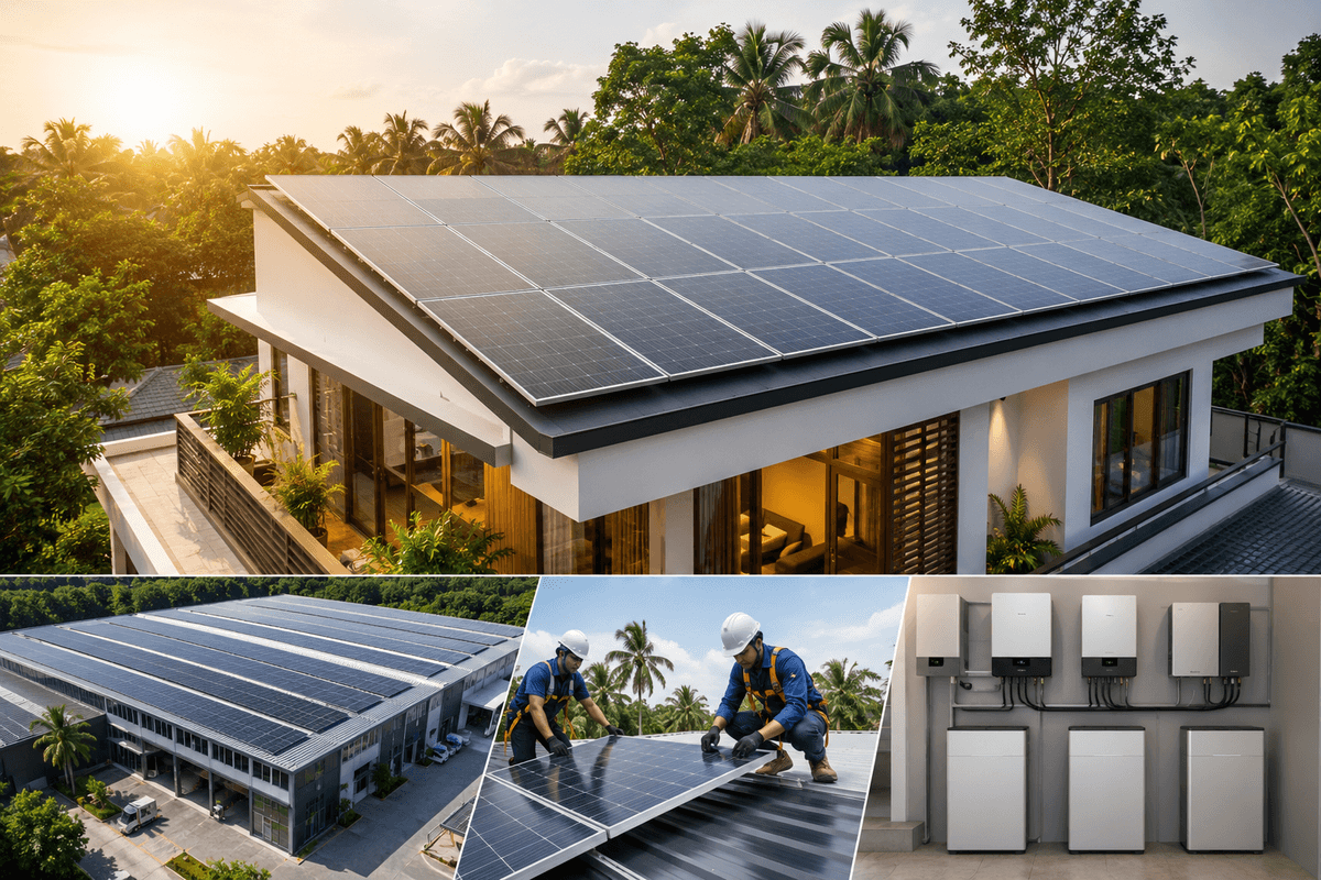 Industrial Solar Installation