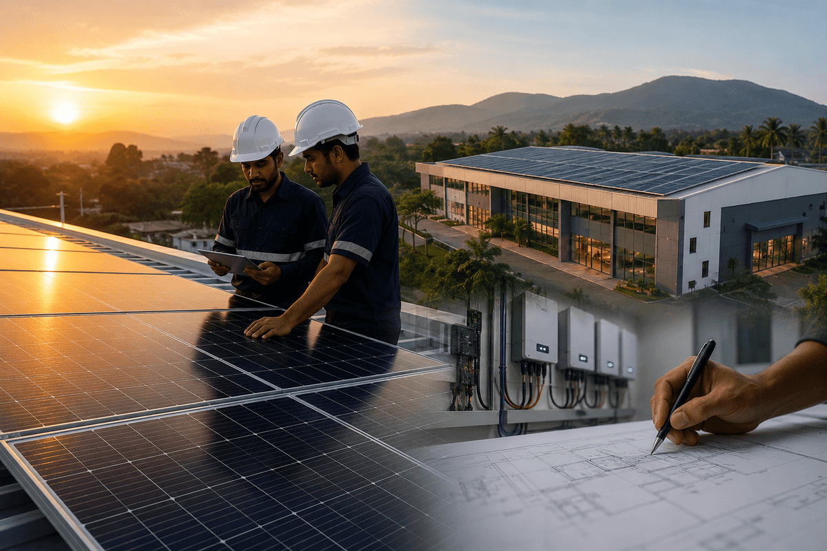 Enrich Life Solar Installation