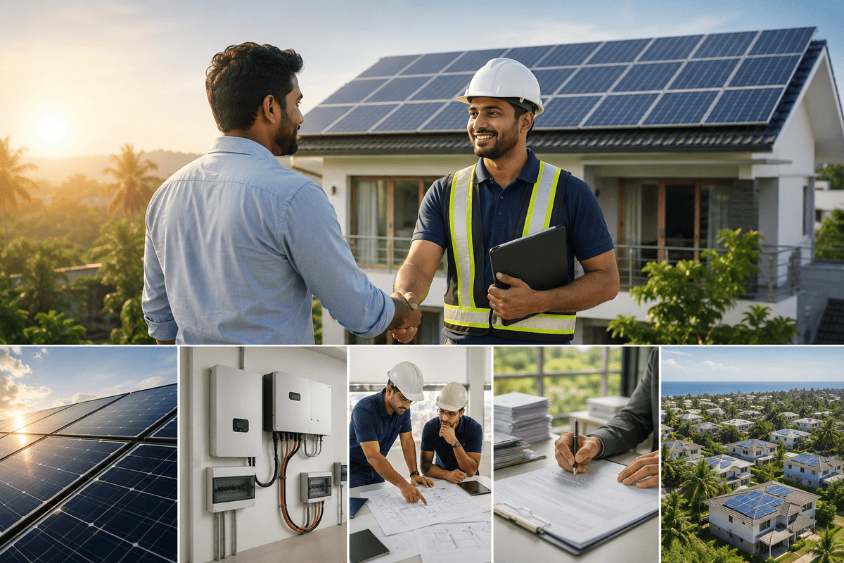 Quality solar installation